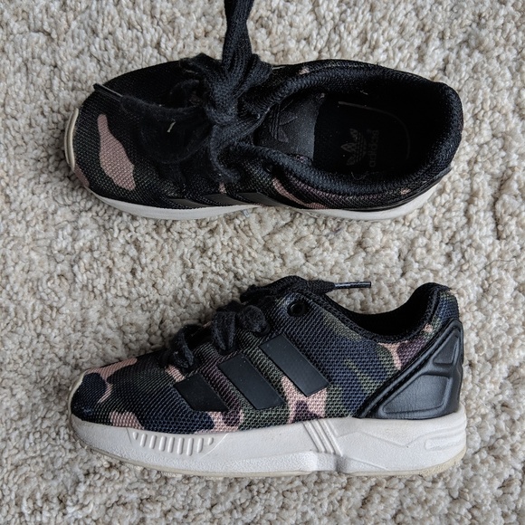 adidas Other - Adidas ZX Flux camo pack sz 7